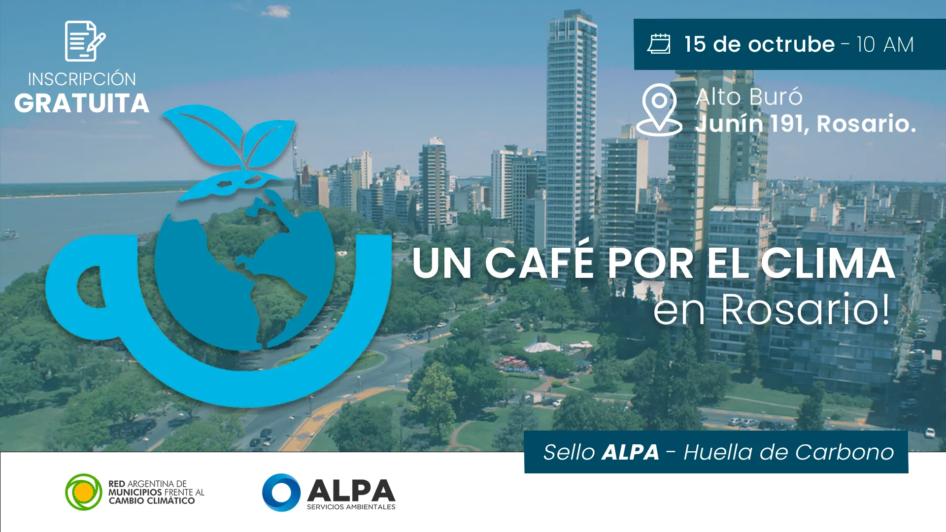 Un café por el clima: desayuno empresarial sobre sostenibilidad y huella de carbono