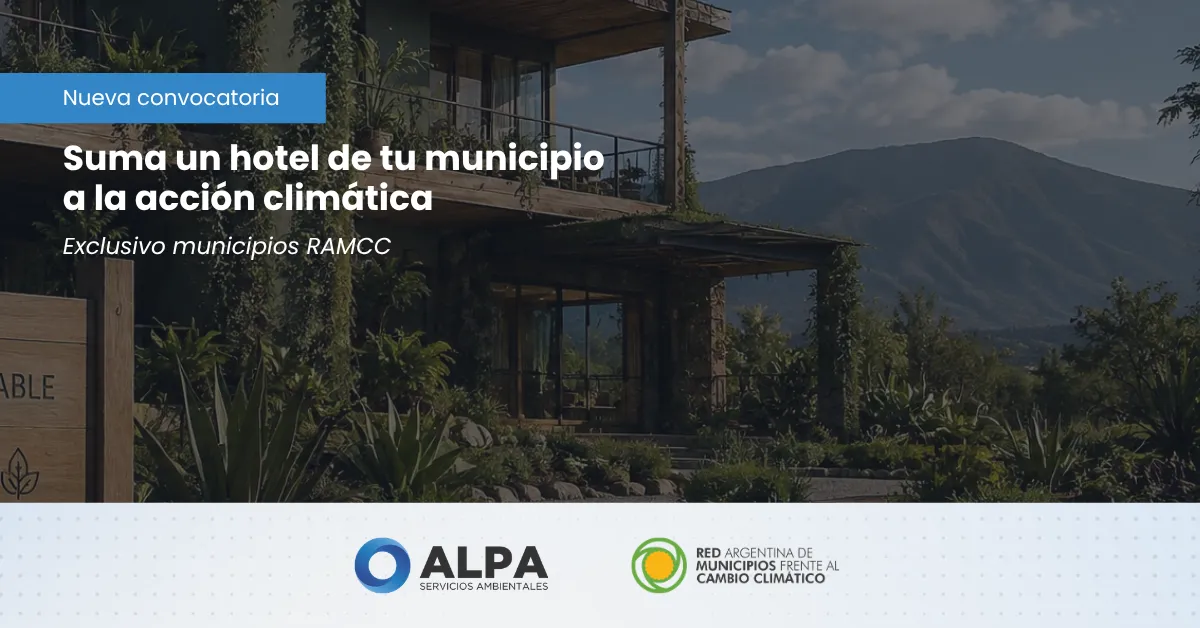 Nueva convocatoria para la medición de Huella de Carbono en hoteles de municipios RAMCC